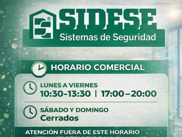 Nuevo Horario de Atención Comercial